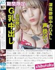 深夜徘徊中のGAL声掛けてホロ酔いG乳中出し