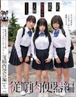 巨乳、美乳、制服少女3人組―――。 オジサンに会いに行く少女たち 従順肉便器編 あかり&あも&いくら